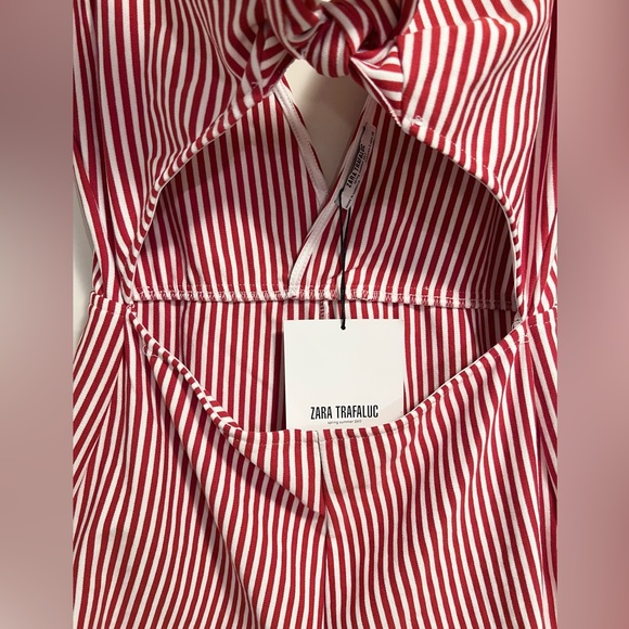 🆕 NWT Zara Striped Jumpsuit Romper - Picture 10 of 10